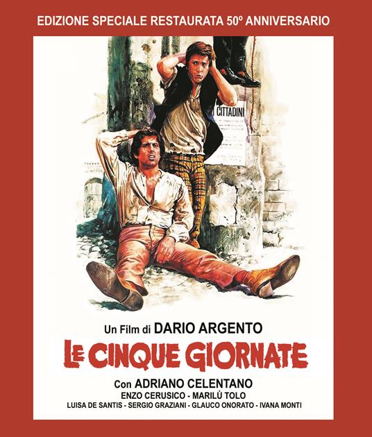 Le cinque giornate (Blu-ray) di Dario Argento - Blu-ray