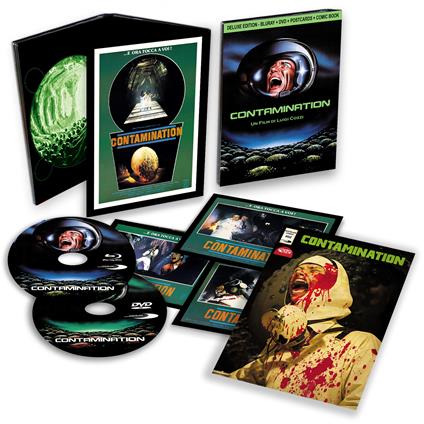 Contamination (Blu-Ray+Dvd) (Edizione Limitata) di Luigi Cozzi - DVD + Blu-ray