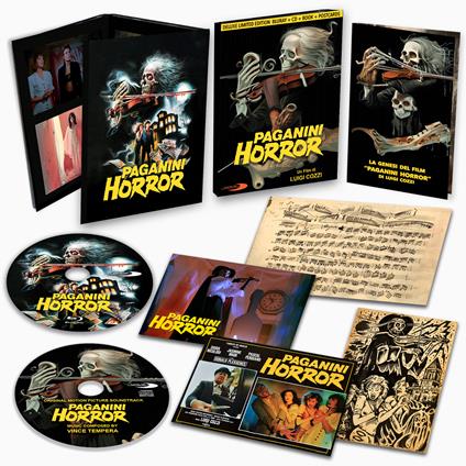 Paganini Horror (Deluxe Limited Edition) (Blu-Ray+Cd+Book+Postcards) di Luigi Cozzi - Blu-ray
