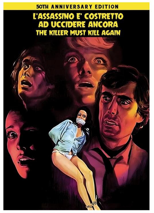 L' Assassino E' Costretto Ad Uccidere Ancora (50th Anniversary Edition) (DVD) di Luigi Cozzi - DVD