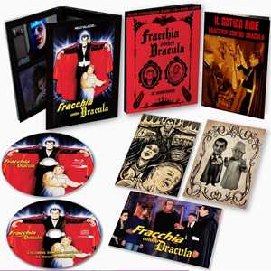 Film Fracchia Contro Dracula (40th Anniversary Edition) (Deluxe Edition) (Blu-Ray + Cd + Comic Book) Neri Parenti
