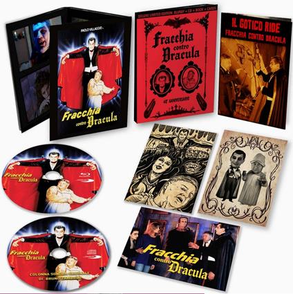 Fracchia Contro Dracula (40th Anniversary Edition) (Deluxe Edition) (Blu-Ray + Cd + Comic Book) di Neri Parenti - Blu-ray
