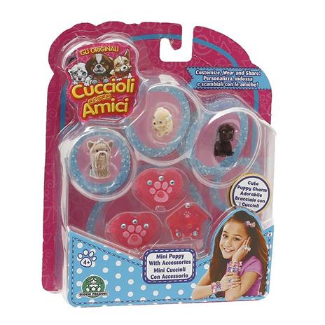 Giochi Preziosi. Cuccioli Cerca Amici, Set 3 Cagnolini con Accessorio per Bambina, Modelli Assortiti - 7