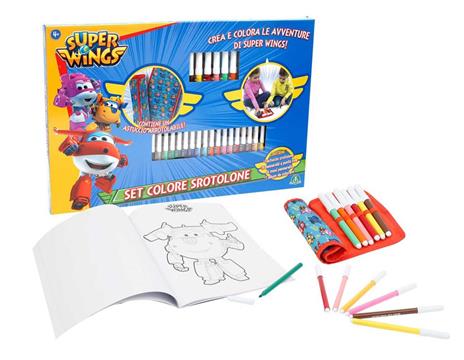 Super Wings. Set Colore Srotolone - 2