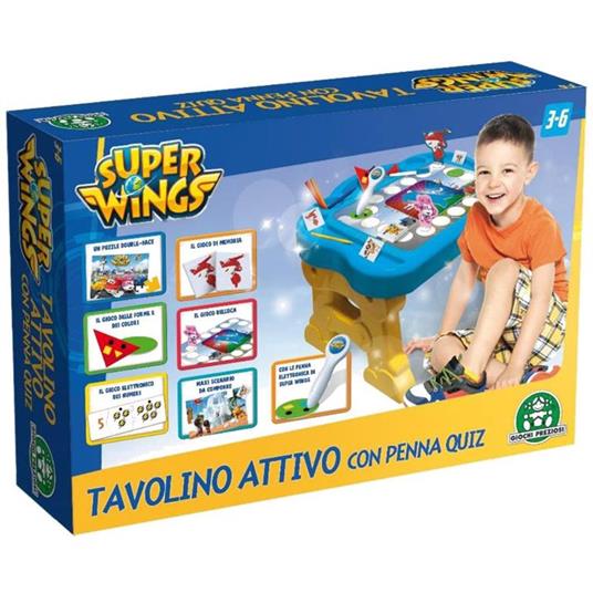 Super Wings. Tavolino attivo elettronico con penna - 2