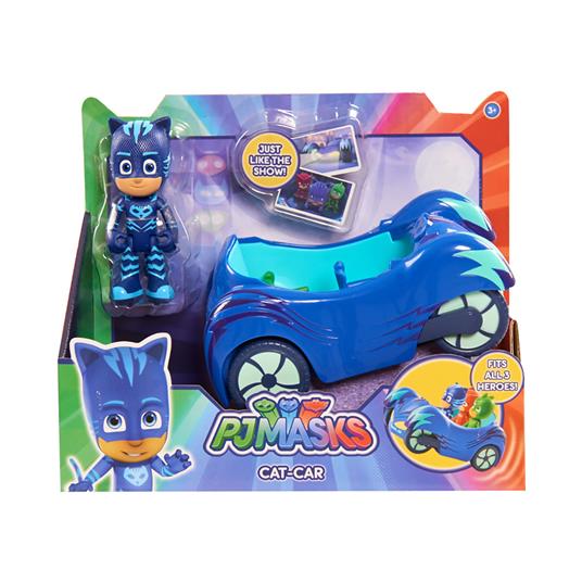 Pj Masks Super Pigiamini Personaggio 8 Cm + Veicolo - 7