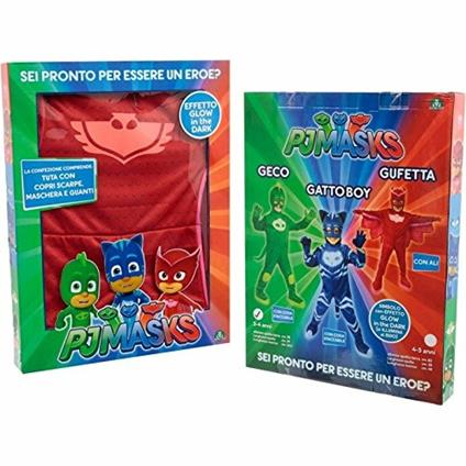 Super Pigiamini. Pj Masks. Costume Carnevale Gufetta