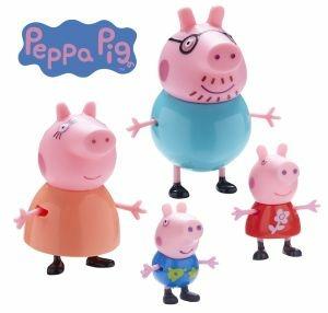 Peppa Pig. Set Famiglia 4 Personaggi - 4