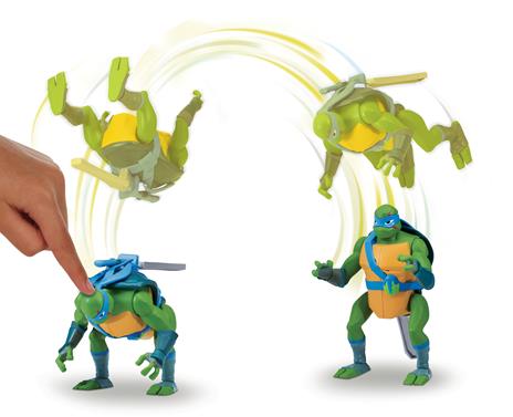 Teenage Mutant Ninja Turtles - Rise Of - Personaggio Deluxe Ninja Attack Con Suoni - 2