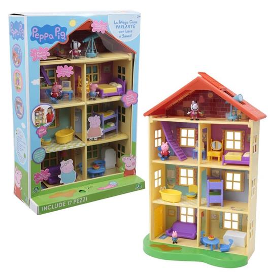 Peppa Pig. Mega Casa Con 3 Personaggi - 8