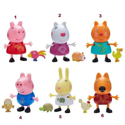 Peppa Pig. Personaggio Con Cucciolo Assortimento