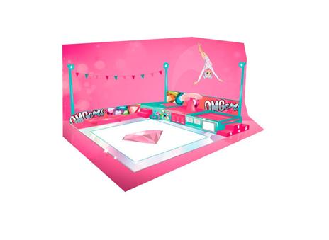 Omgems - Playset Palsetra Con Ginnasta - 2