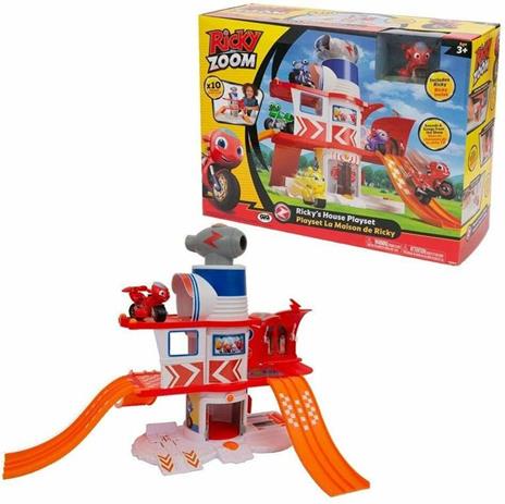 Ricky Zoom. Playset Casa Con Veicolo