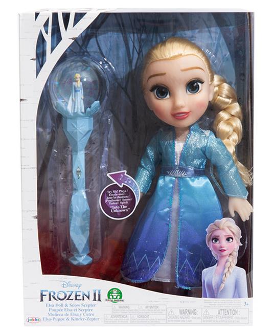 Giochi Preziosi Disney Frozen 2 Elsa Grande e Morbido Facile da Piegare