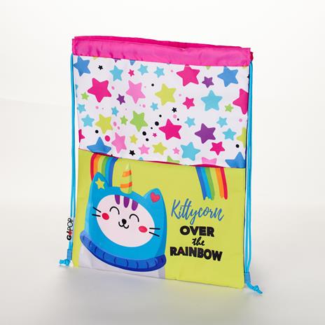 Zaino coulisse GoPOP Kittycorn - 3