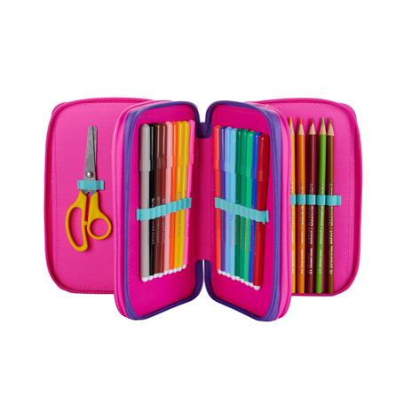 Astuccio accessoriato 3 zip GoPOP Fashion - 4