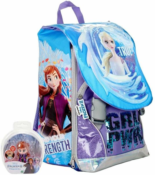 Zaino scuola estensibile multi Frozen