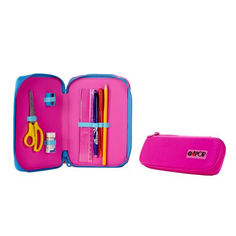 Astuccio accessoriato 3 zip  GoPOP Kittycorn. Con astuccio ovale - 6