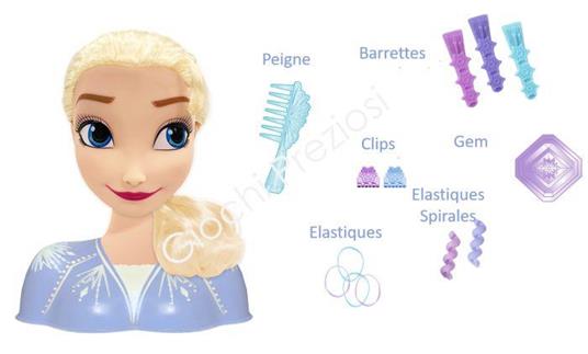 Frozen Elsa Small Styling Head