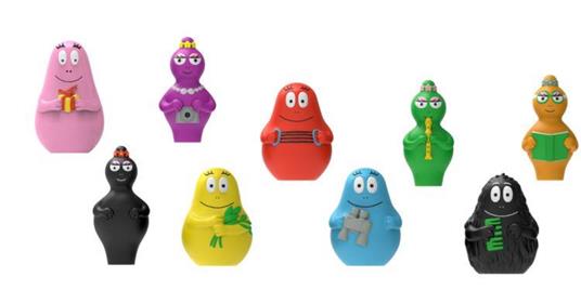 Barbapapa: Set Famiglia 9 Personaggi - 2