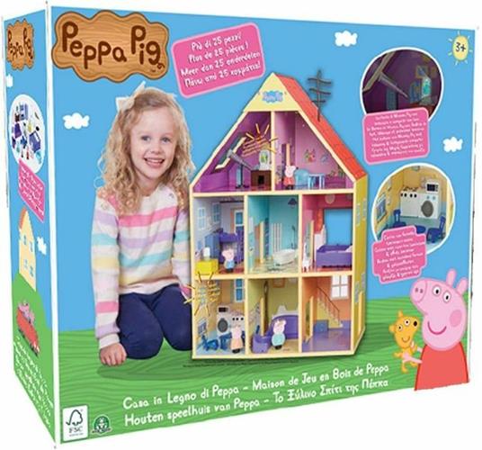 Peppa Pig Casa In Legno Gigante