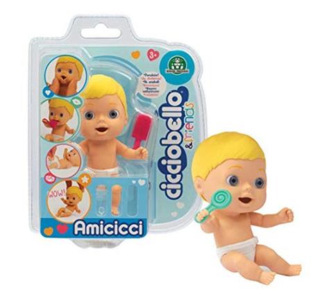 Cicciobello Amicicci, Bambino con espressioni Divertenti e Accessori Casuali, Giocattolo per Bambini dai 3 Anni CC002, CC002000 - 2