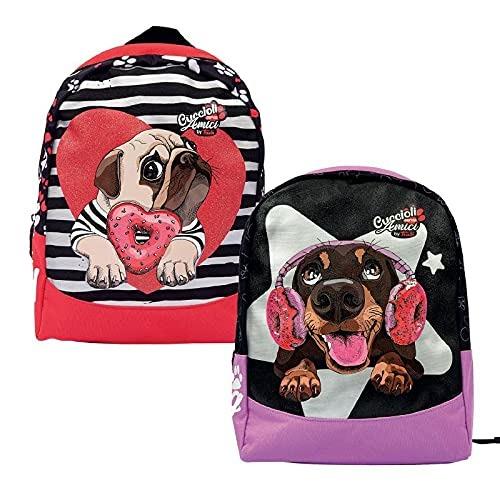 Zainetto Trudy Cuccioli Cerca Amici Assortito - 35x24x11 cm