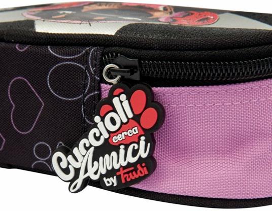 Astuccio ovale organizzato Trudy Cuccioli Cerca Amici Assortito - 6x22x11 cm - 4