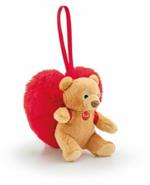 Trudi Sweet Collection Orsetto Zaino Cuore Peluche 10x10x9 Cm