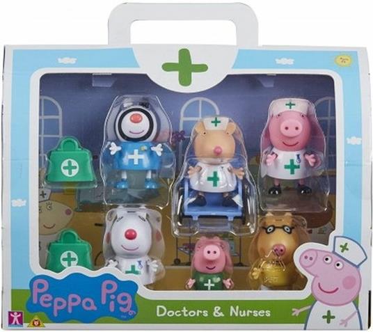 Peppa Pig Set 6 Pers. Dott Inf