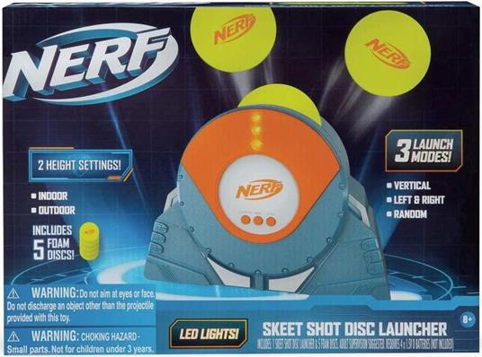 Set arma giocattolo NERF Lanciatore dischi NER05000