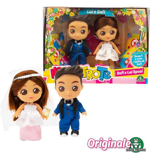 Me contro te – cutie doll coppia sogno di matrimonio, sofì e luì si  sposano, abiti e preziosi accessori per questo evento - Giochi Preziosi -  Bambole Fashion - Giocattoli