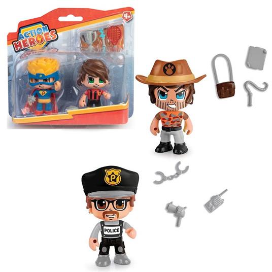 Pack 2 Personaggi Action Heroes Acn11020