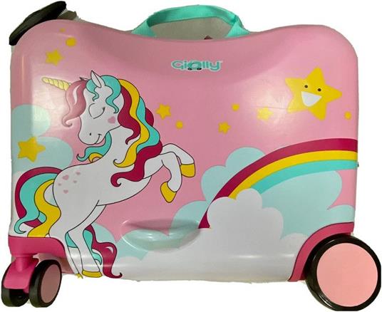 Giolly Trolley Cavalcabile Unicorno