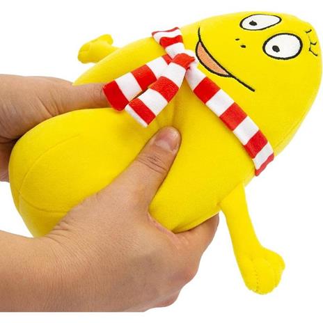 Barbapapà Peluche Barbazoo giallo con sciarpa - 2