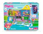 Piny institute di new york, playset con personaggio e accessori