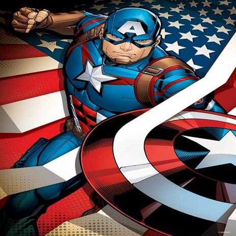 Puzzle 3D Latta Captain America 300 Pz - 2