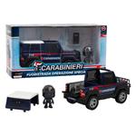 Mini Action Hero con jeep luci CARABINIERI Blu CBN03000