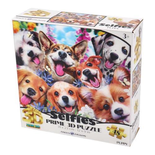 Puzzle PRIME 3D SELFIES Puppy 48 pz PUW02000