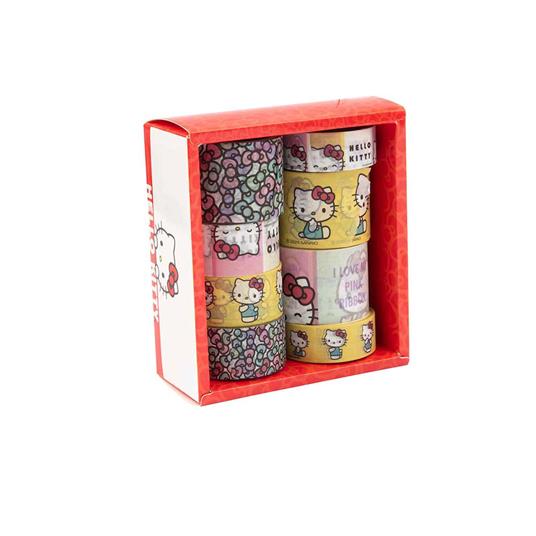 Hello Kitty Washi Tape set di nastri adesivi decorativi