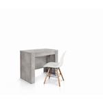 Consolle CALAFURIA in legno nobilitato finitura beton allungabile 50x90 cm - 230x90 cm