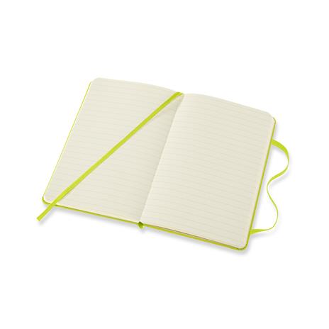 Taccuino Moleskine a righe Pocket copertina rigida Lemon. Verde - 4