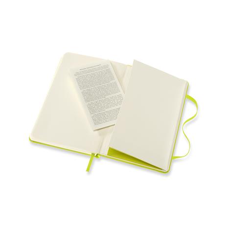 Taccuino Moleskine a righe Pocket copertina rigida Lemon. Verde - 5