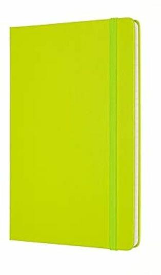 Taccuino Moleskine a righe Large copertina rigida Lemon. Verde - 2