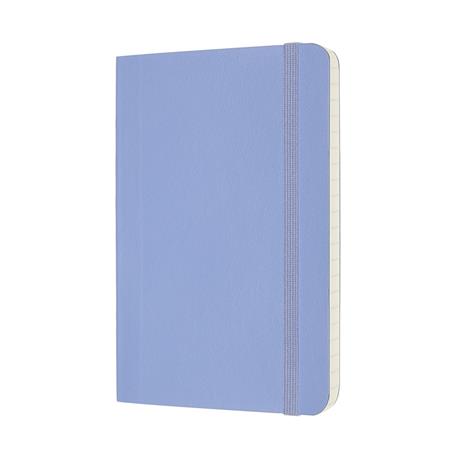 Taccuino Moleskine a righe Pocket copertina morbida Hydrangea. Blu - 2