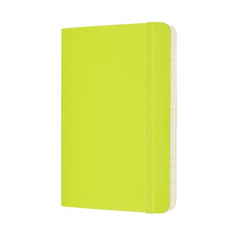 Taccuino Moleskine a righe Pocket copertina morbida Lemon. Verde - 2