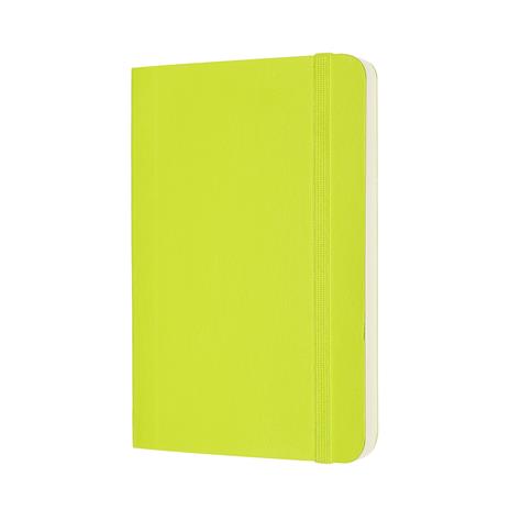 Taccuino Moleskine a pagine bianche Pocket copertina morbida Lemon. Verde - 2