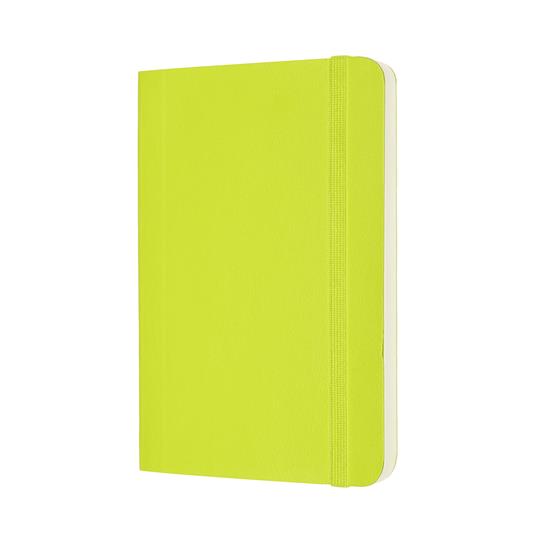 Taccuino Moleskine a pagine bianche Pocket copertina morbida Lemon. Verde - 2