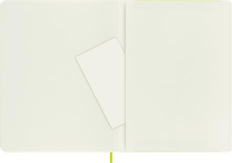 Taccuino Moleskine a righe X-Large copertina morbida Lemon. Verde - 4