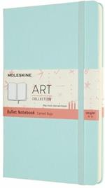 Taccuino Moleskine Art Bullet Large Copertina rigida Acquamarina